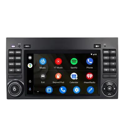 Obrázok produktu pre 4+64GB Android Radio Carplay CD DVD pre Mercedes W245 Sprinter 906 W169 W639 Navi Carplay GPS Bluetooth 4G LTE