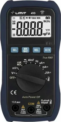 Immagine prodotto di Multimetro elettronico Limit DM 410