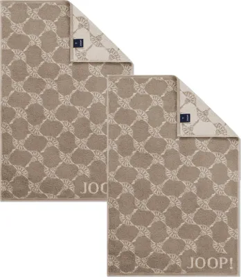 Produktbild von 2 Stück Joop! Gästetuch Cornflower 1721-30 sand 30x50