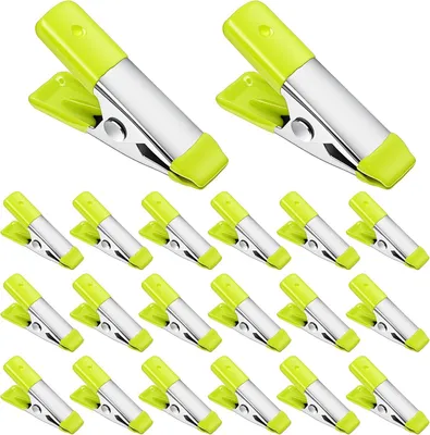 Imagen del producto de Abrazaderas metálicas de 18 mm, paquete de 20 unidades, para trabajos en madera