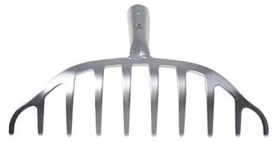 Productafbeelding van MM Eurotool Rozenhark met 10 verzinkte tanden | 24,5 cm | zonder steel