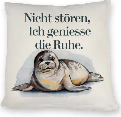 Produktbild von Robbe Kissen - Ruhe genießen