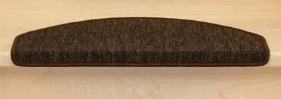 Produktbild von Stufenmatten Rambo New Halbrund SparSet - Kaffeebraun 15 Stück