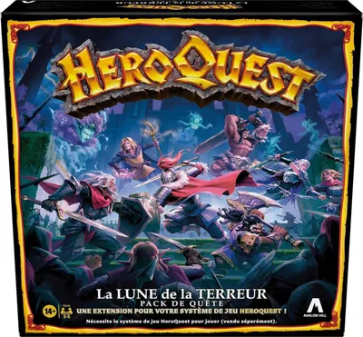 Image de Jeu de table Hasbro Hero Quest : La Lune de la Terreur (Expansion Pack) (FR)