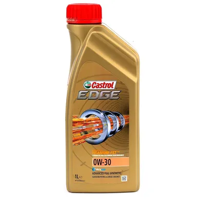 Produktbild von Castrol EDGE 0W-30 Titanium, 1 l, 0W-30, Sommer/Winter, Auto, -45 °C, 0,843 kg/l