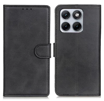Produktbild von Motorola Edge 70 Fusion Hülle - Coverup Luxus Klapphülle - Schwarz