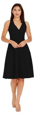 Produktbild von Dress the Population Catalina Kleid für Damen, halblang, ärmellos, enganliegend,