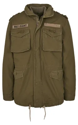 Produktbild von Build Your Brand - "M-65" Steppjacke für Herren LT4799 (M) (Oliv)