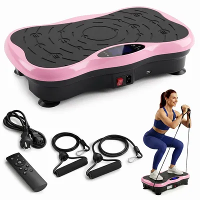 Produktbild von Extralink Moonwalk SpinMove Rosa Vibrationsplatte Fitness, 200 W