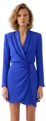 Produktbild von Zara Damen-Blazerkleid Kobaltblau M