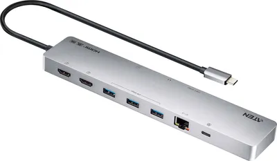 Image de ATEN USB-C Multiport Dock 4K Dual Display (UH3240)