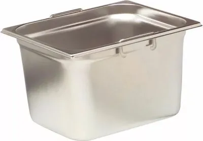 Produktbild von RIEBER GN-Behälter 1/2 18/10 Edelstahl, Tiefe: 150 mm, Inhalt: 8,40 Liter