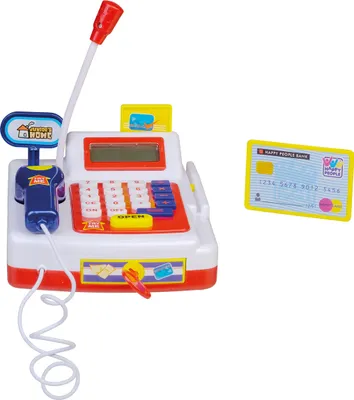 Produktbild von kasse mit rechenfunktion 16 cm weiß