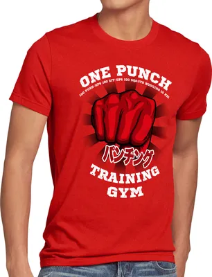 Produktbild von style3 Punch Gym Herren T-Shirt saitama anime manga