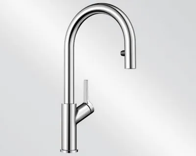 Zdjęcie produktu dla BLANCO CARENA-S bateria Vario / chrom / wyciągana wylewka / wysokie ciśnienie