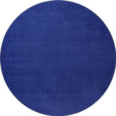 Obrázek produktu pro 133x133 (průměr) kruh Kusový koberec Fancy 103007 Blau - modrý kruh