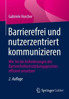 Obrázek produktu pro Barrierefrei und nutzerzentriert kommunizieren