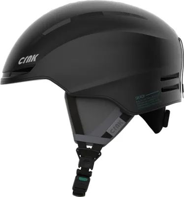 Obrázek produktu pro CRNK Skadi Ski Helmet - Lyžařská helma pánská - Lyžařská helma dámská - Lyžařská helma pánská - Lyžařská helma dámská - Snowboardová helma - Lyžařská helma černá - Teplá kožešinová podšívka - Magnetické zapínání - L