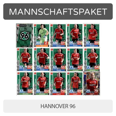 Image de Topps Match Attax - 2018/19 - Pack équipe - Hanovre 96