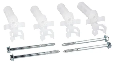 Produktbild von Bosch Siemens Constructa Neff Balay 00636948 636948 Transportsicherung Transportsicherungsschrauben Sicherungsmuttern Sechskantschrauben Fixierung 4 Stück Waschmaschine