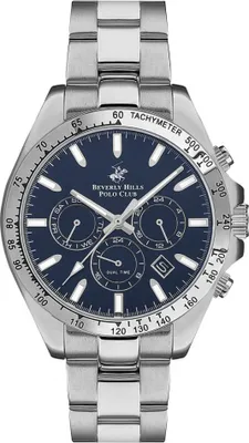 Produktbild von Herrenuhr BEVERLY HILLS BP3127X.390 in Marineblau, ein modisches Geschenk