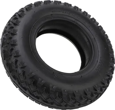 Image de 200X50 Pneu et chambre à air avec tige de valve courbée TR87, caoutchouc, antidérapant, résistant aux chocs, remplacement pour Razor E100 E150 E200