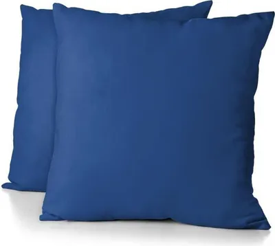 Immagine prodotto di Set di 2 federe - HOME LINGE PASSION - 63 x 63 cm - Blu