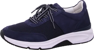 Produktbild von Gabor ROLLINGSOFT Damenschuhe - sportliche Schnür- Halbschuhe blau Freizeit NEU