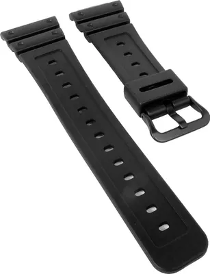 Produktbild von Casio Ersatzband | Uhrenarmband Resin schwarz für G-Shock DW-5600NH