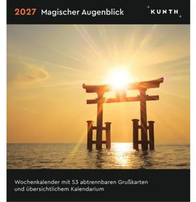 Immagine prodotto di Magischer Augenblick - KUNTH Postkartenkalender 2027