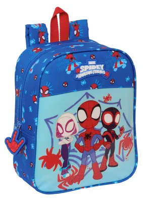 Zdjęcie produktu dla Safta 642432232 Mini Spidey 6 l 22 x 39 x 10 cm Plecak Niebieski Niebieski Rozmiar uniwersalny