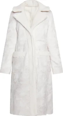 Produktbild von Basuto damen mantel aus kunstpelz - wollweiss, XL