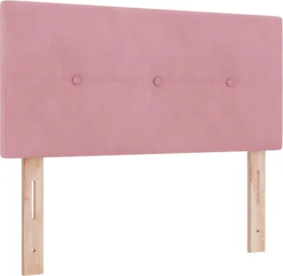 Obrázok produktu pre vidaXL Čelo postele Ružové 80 cm Zamatové