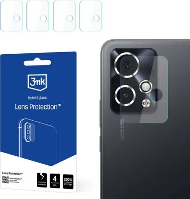 Produktbild von 3mk Hybridglas Lens Protection für Honor 90 GT Kamera Objektiv Kameralinse 0,16mm 6H (4 Stück)