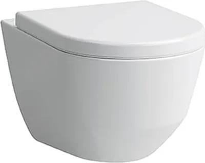 Produktbild von Wand-WC PRO Flachspüler, 6 l, Ausladung 530mm weiß