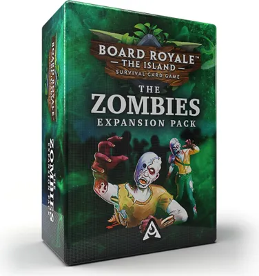 Immagine prodotto di Board Royale: The Island - Zombies Expansion - Espansione – Gioco di carte – inglesee