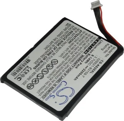 Immagine prodotto di TECHTEK Batteria compatibile con [Typhoon] MyGuide 5500, MyGuide 5500XL, per [Asus] Mypal A620, Mypal A620BT, Mypal A620G sostituisce 029521-83159-7,