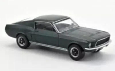 Productafbeelding van NOREV 1:43 Jet Car Ford Mustang Fastback 1968 - Matgroen