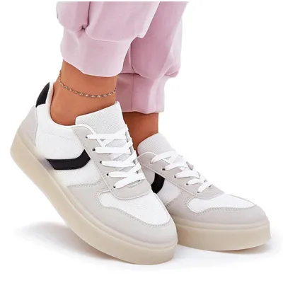 Produktbild von Niedrige Damen Sneakers Auf Plattform Weiß Telmira 37