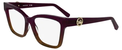Produktbild von Longchamp LO2761 TRANSPARENT GRADIENT PURPLE/BROWN 53/17/140 Damenbrillen Brillen