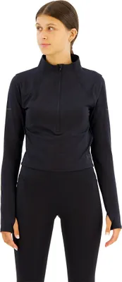 Produktbild von Under Armour Launch Elite Halbreißverschluss-langarm-t-shirt Schwarz L Frau Schwarz L