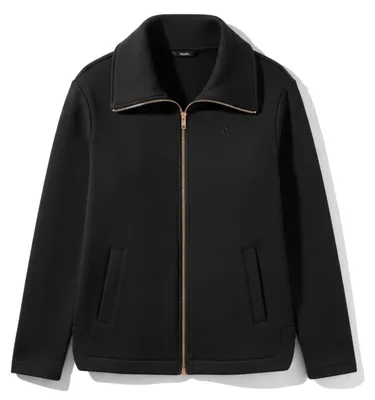 Immagine prodotto di GO SNUGGLE, tunica con zip intera, giacca da donna, colore nero, taglia S