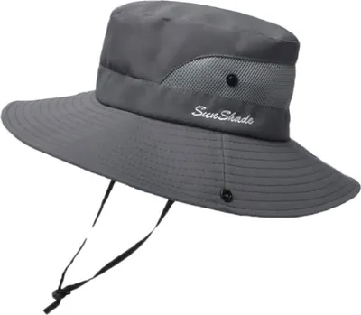 Produktbild von Sonnenhüte Damen UV-Schutz verstaubar mit Pferdeschwanzloch