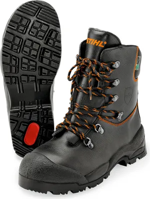 Produktbild von STIHL Motorsägen-Lederstiefel FUNCTION 43 Schwarz