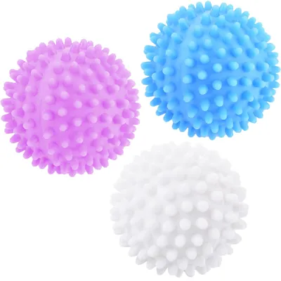 Image de Balles de séchage réutilisables - Pour sèche-linge et lave-linge - Lot de 3