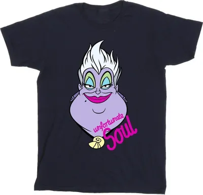 Produktbild von Disney - "Unfortunate Soul" T-Shirt für Herren BI48646 (S) (Marineblau)