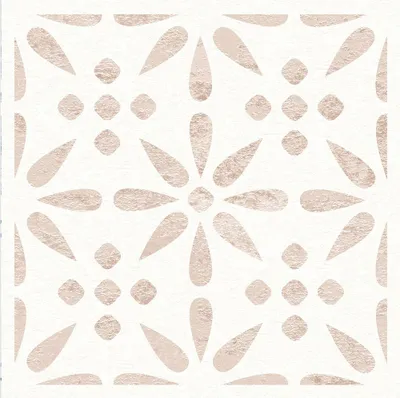 Image de Dalles Murales Adhésives Wall Tiles Effet Carrelage Vintage Fleur 30.5x30.5cm Boite De 6 - Access De