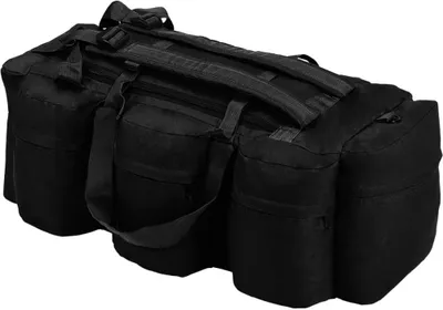 Obrázek produktu pro Sportovní taška 3 v 1 army styl 45 l černá