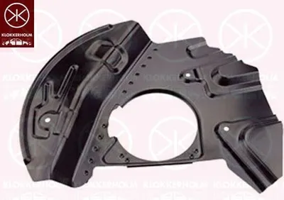 Produktbild von KLOKKERHOLM Spritzblech Bremsscheibe für BMW X5 (E53) Vorne Rechts 0095378 Ankerblech