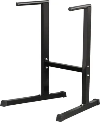 Produktbild von Yaheetech Dip Station Dip Barren bis 300 KG Krafttrainingsgerät solide Dip-Station Klimmzugstange für Krafttraining zu Hause Dipständer
